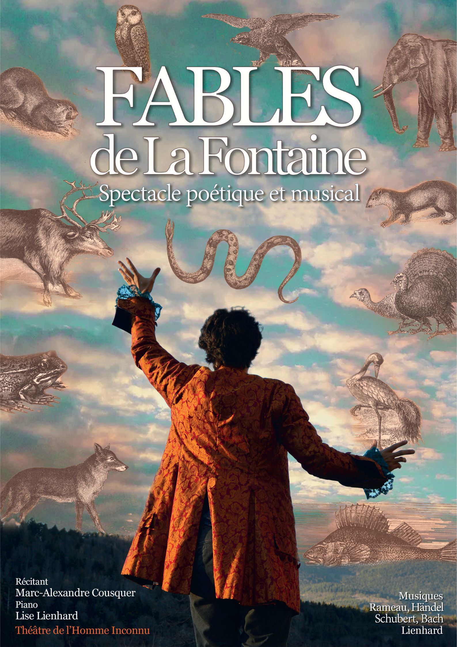 Affiche — Fables de La Fontaine